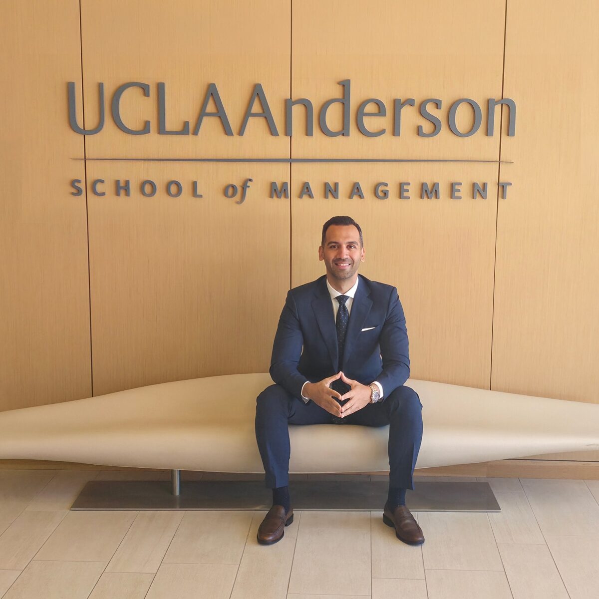 Shan Askarian (Shahab Askarian) at UCLA Anderson School of Management, Los Angeles