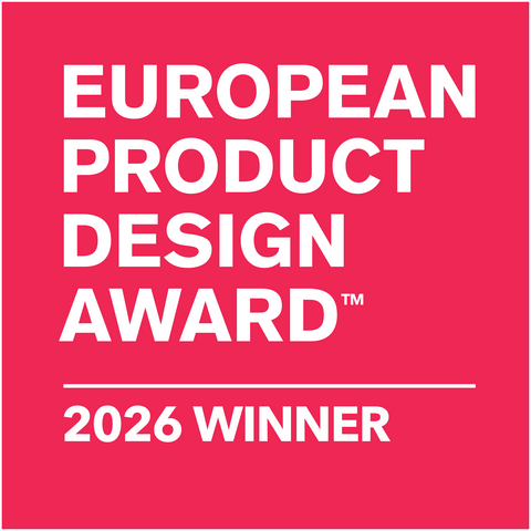 European Product Design Award 2026, Winner badge
