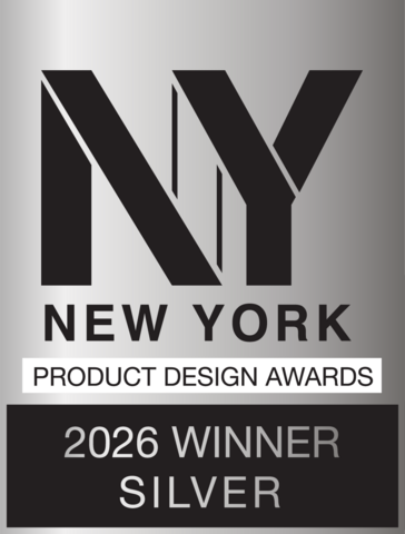 NY Product Design Awards 2026, Silver badge